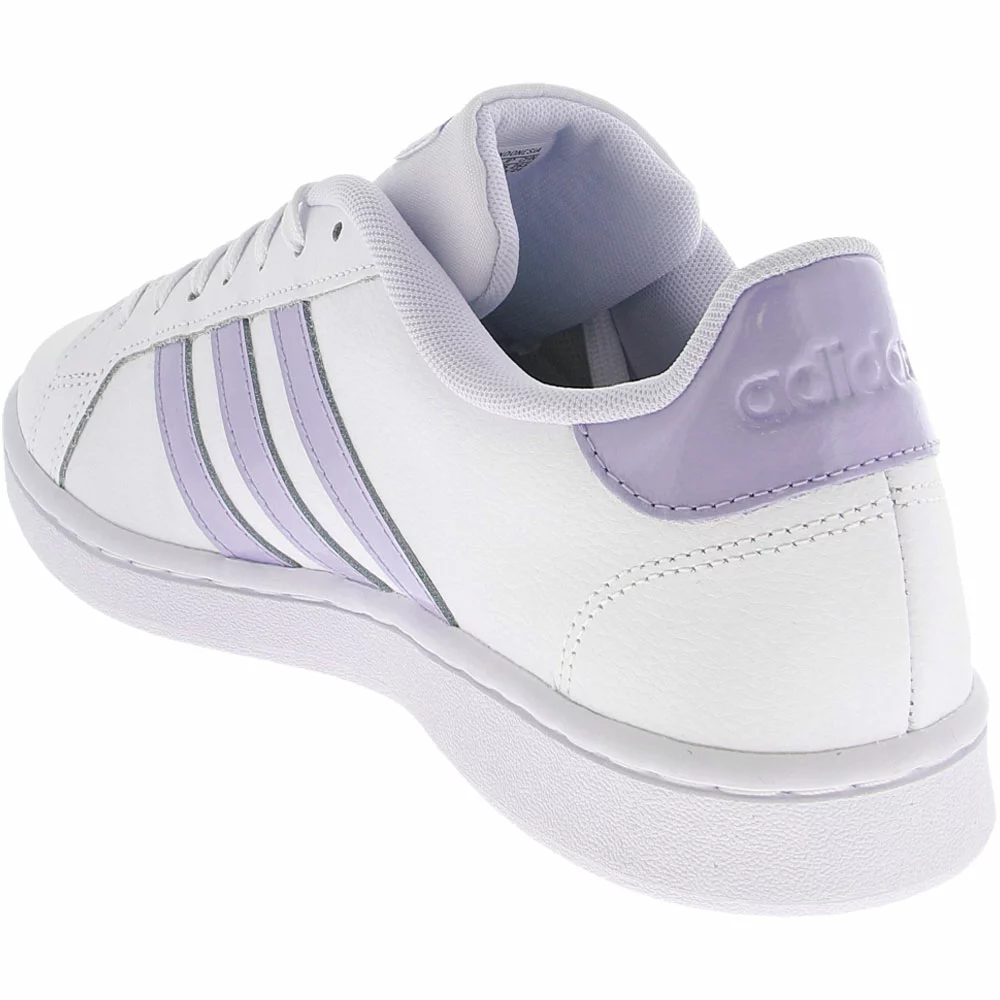 Adidas Grand Court Lifestyle Shoes - Womens White Beetrock - Image 3