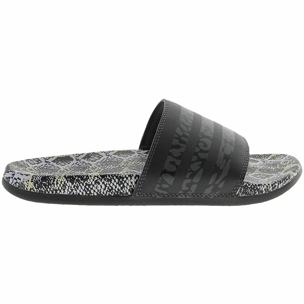Adidas Adilette Comfort Womens Slide Sandals Black