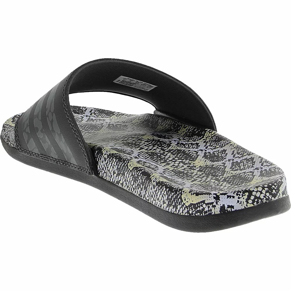 Adidas Adilette Comfort Womens Slide Sandals Black - Image 3