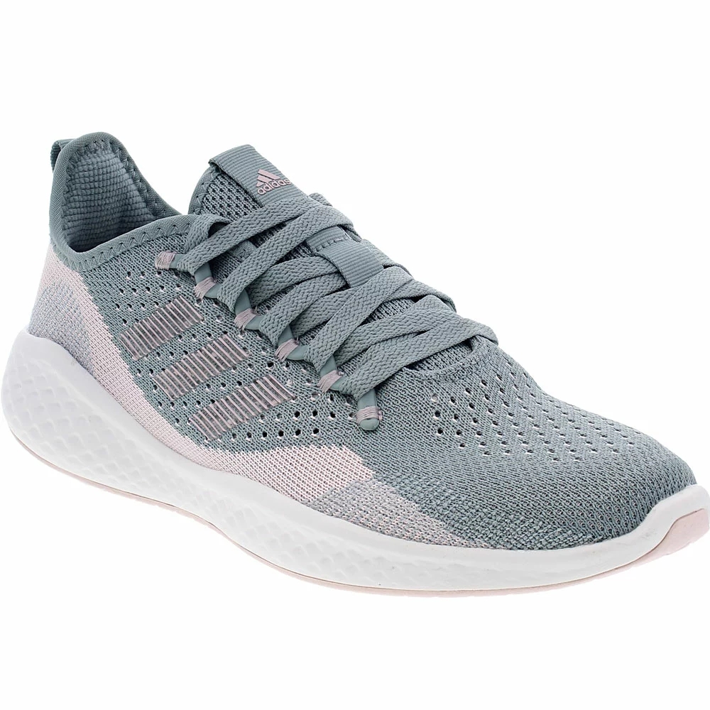 Adidas Fluid Flow 2 Running Shoes - Womens Magic Grey - Image 2