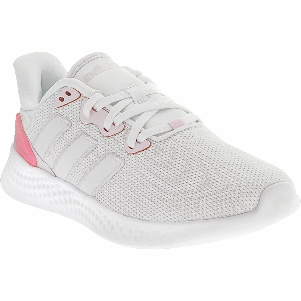 Adidas PureMotion SE Womens Running Shoes White Pink - Image 2