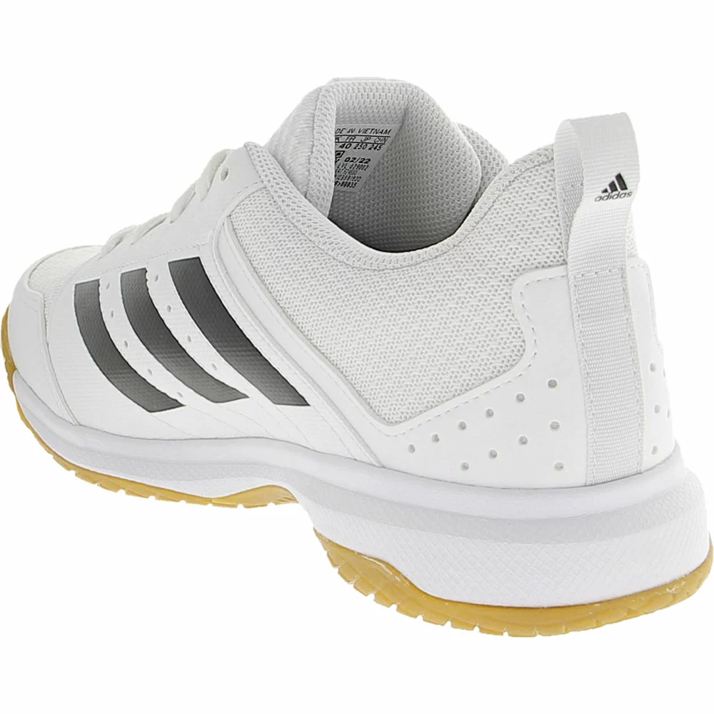 Adidas Ligra 7 Volleyball Shoes - Womens White Black - Image 3