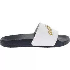 Adidas Adilette Shower Retro Sandals - Womens White Gold Navy