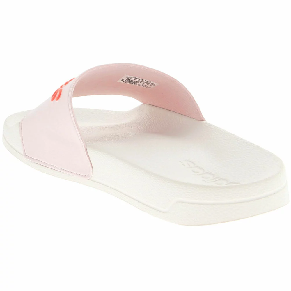 Adidas Adilette Shower Retro Sandals - Womens Almost Pink Acid Red White - Image 3