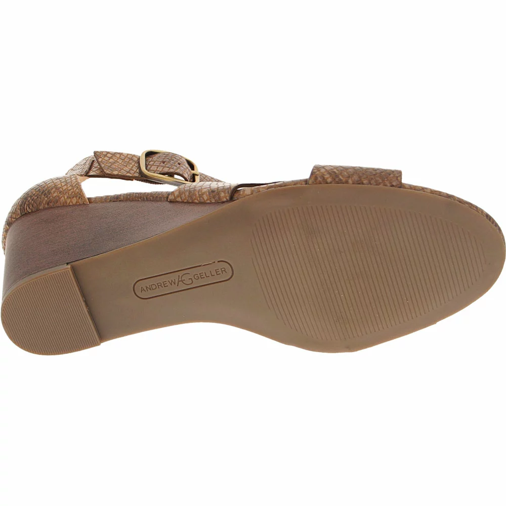 Andrew Geller Bryana Sandals - Womens Brown - Image 4