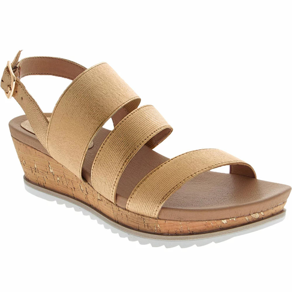 Andrew Geller Gessica Sandals - Womens Gold - Image 2
