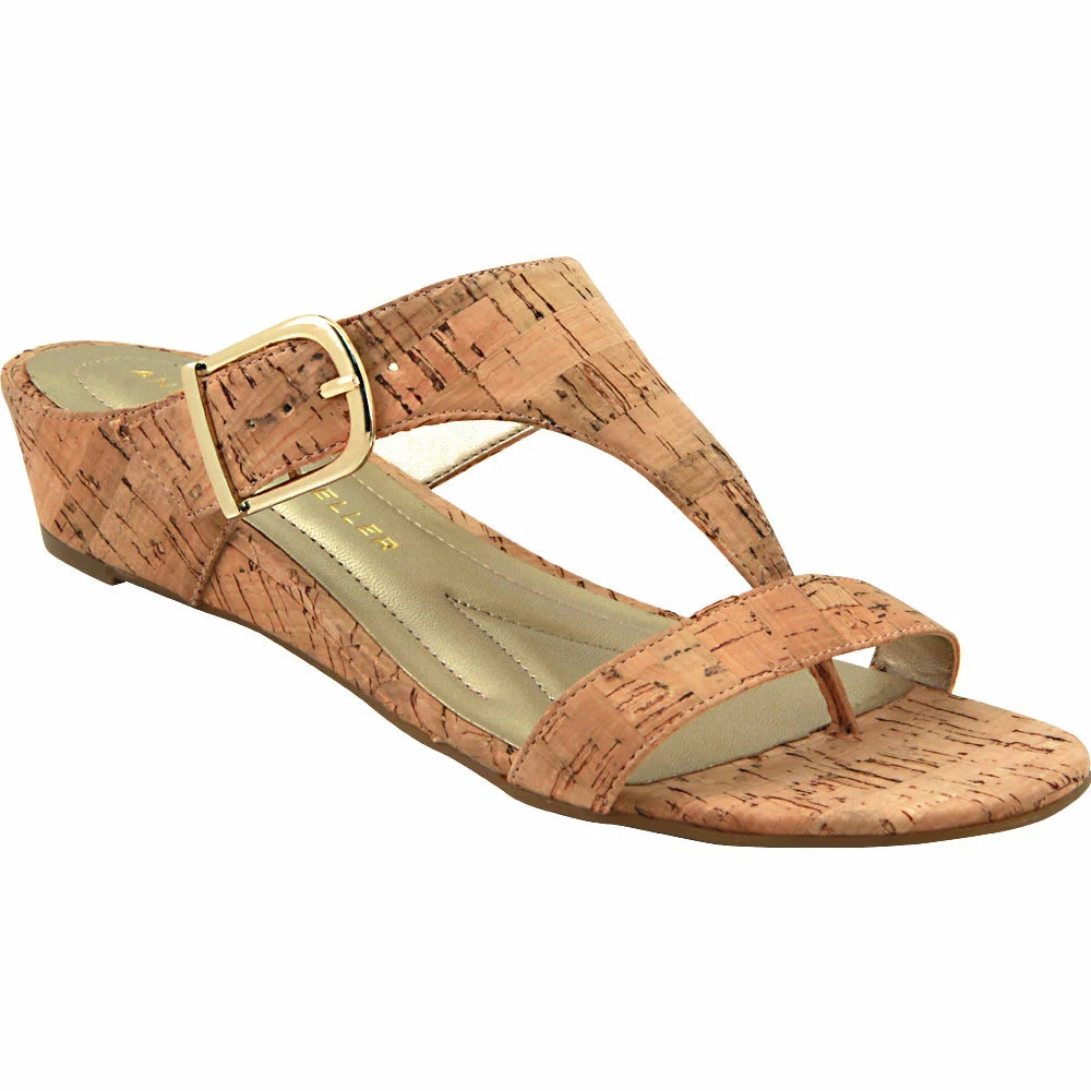 Andrew Geller Iwin Sandals - Womens Tan - Image 2