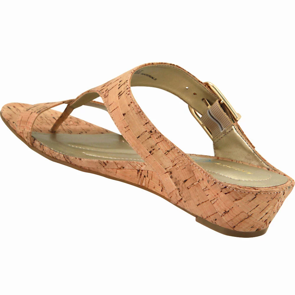 Andrew Geller Iwin Sandals - Womens Tan - Image 3