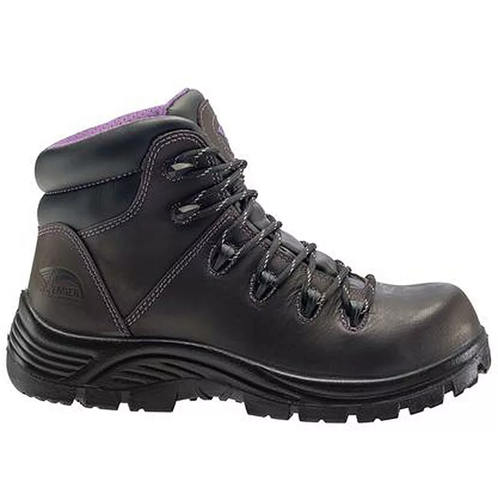 Avenger Work Boots Avenger Safety Footwear 7123 EH Work Boot Brown