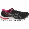 ASICS Gel Cumulus 22 Running Shoes - Womens Black Pink Glo