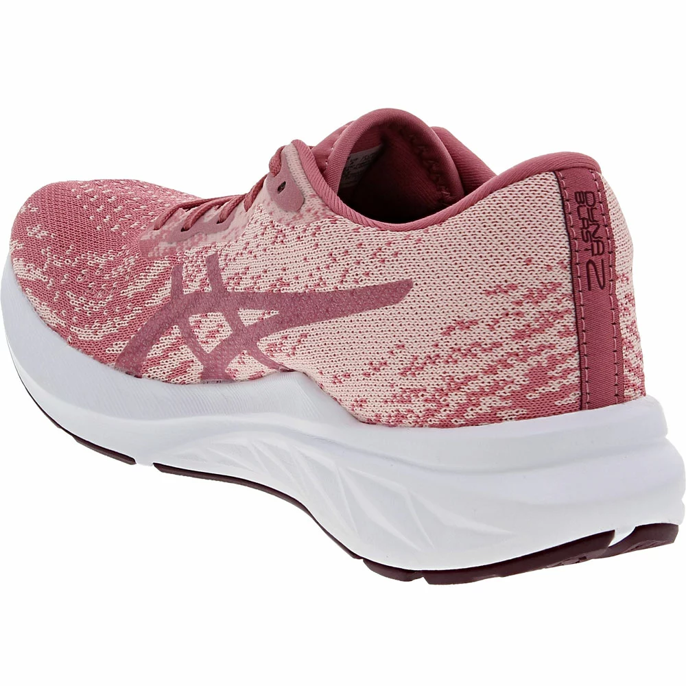 ASICS Dynablast 2 Running Shoes - Womens Pearl Pink Deep Mars - Image 3