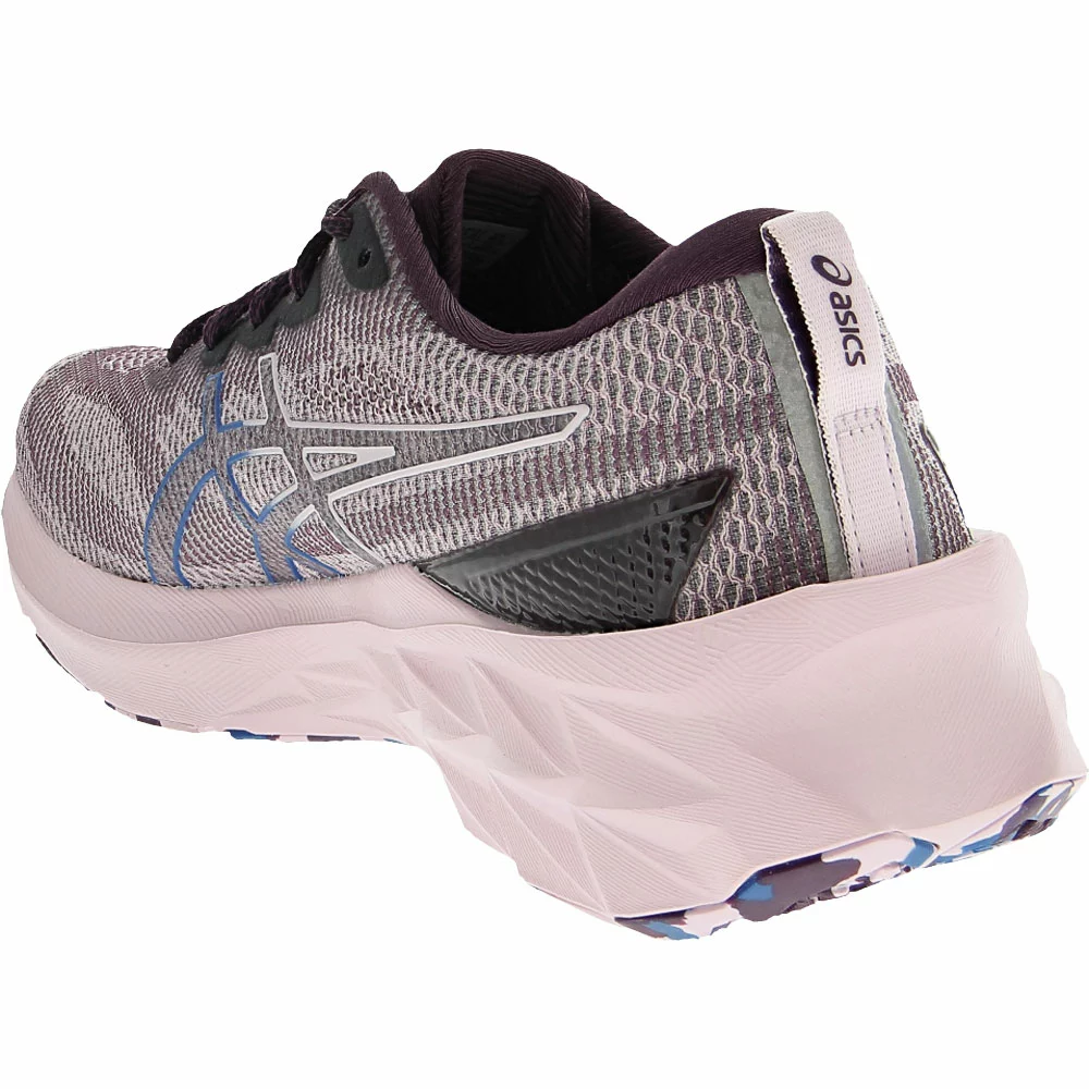ASICS Gel Novablast 2 LE Womens Running Shoes Deep Plum Barely Rose - Image 3