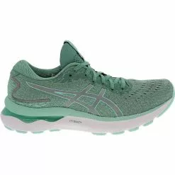 ASICS Gel Nimbus 24 Running Shoes - Womens Sage Clear Blue
