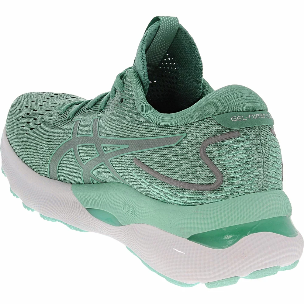 ASICS Gel Nimbus 24 Running Shoes - Womens Sage Clear Blue - Image 3