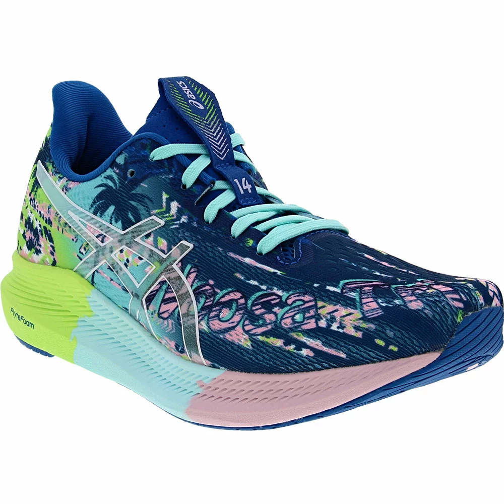 ASICS Noosa Tri 14 Running Shoes - Womens Blue Black - Image 2