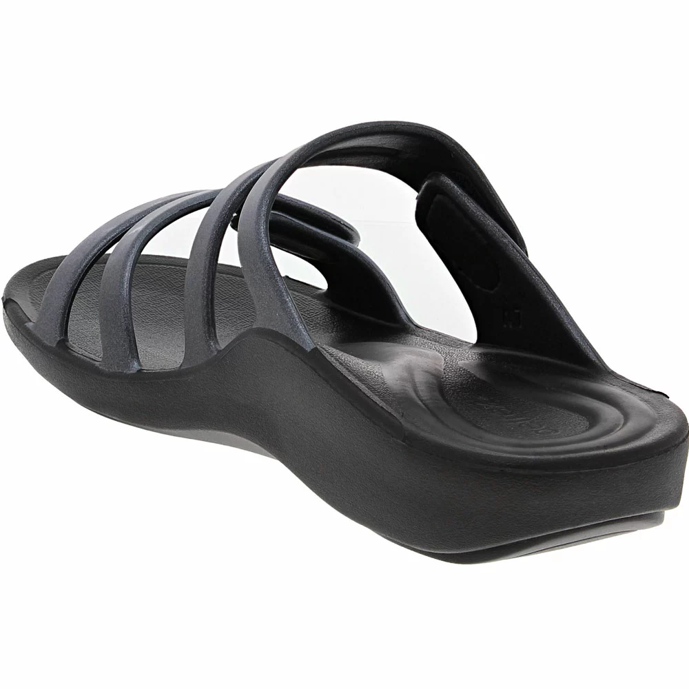 Aetrex Janey Sport Slide Womens Water Sandals Pewter - Image 3