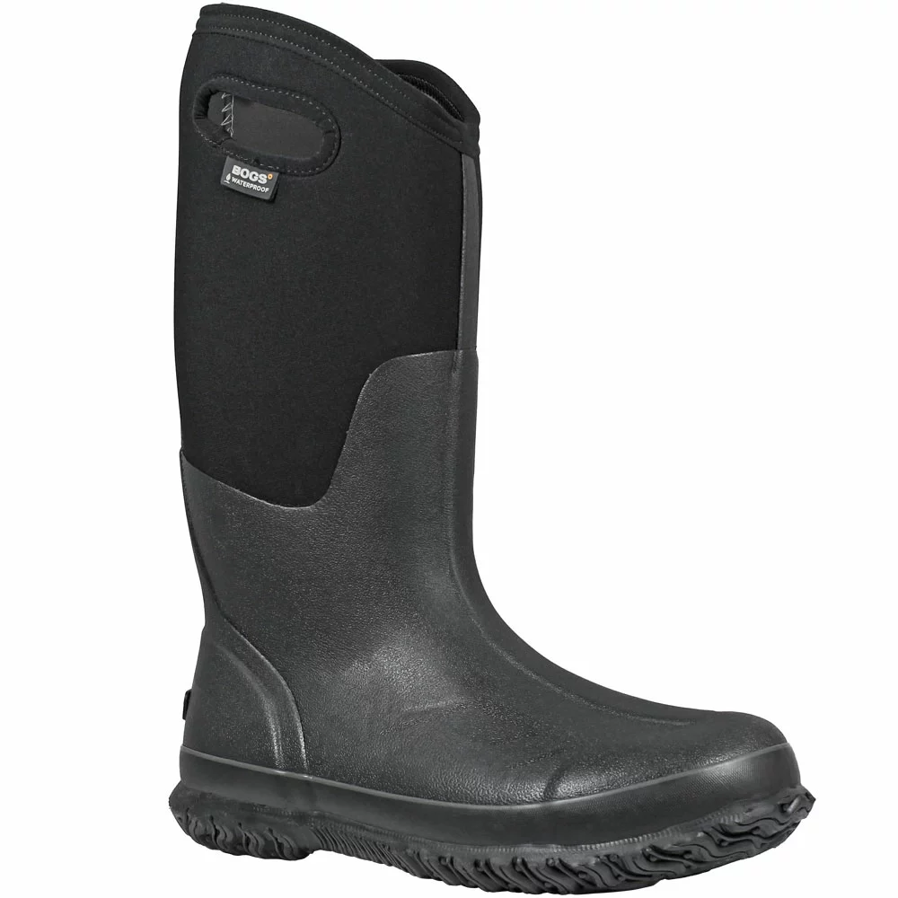 Bogs Boots Bogs Classic Hi Handles Winter Boots - Womens Black - Image 2