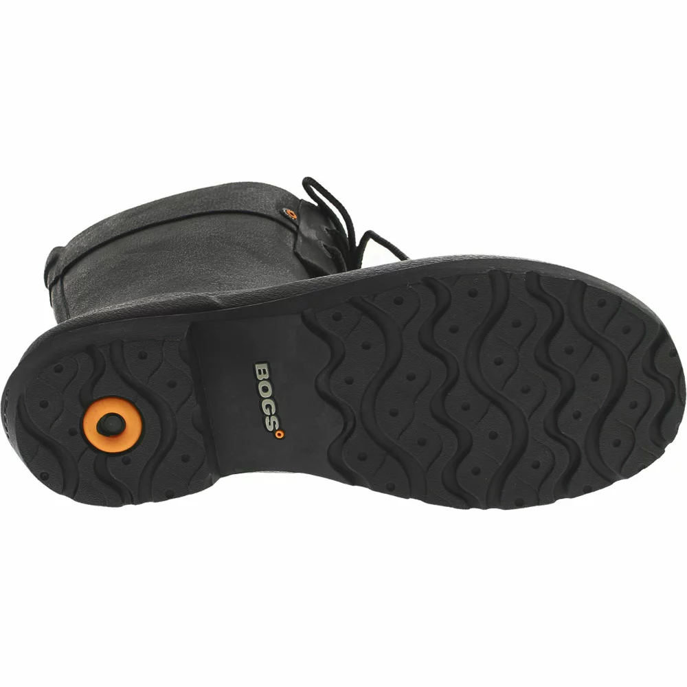 Bogs Boots Bogs Flora 2 Eye Boot Rain Boots - Womens Black - Image 4