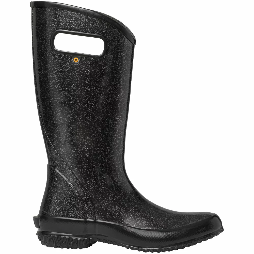 Bogs Boots Bogs Rainboot Glitter Rain Boots - Womens Black