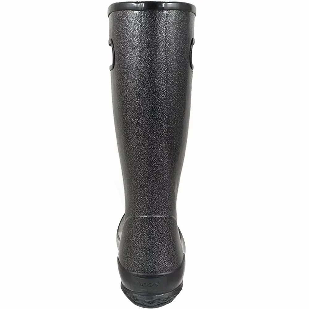 Bogs Boots Bogs Rainboot Glitter Rain Boots - Womens Black - Image 3