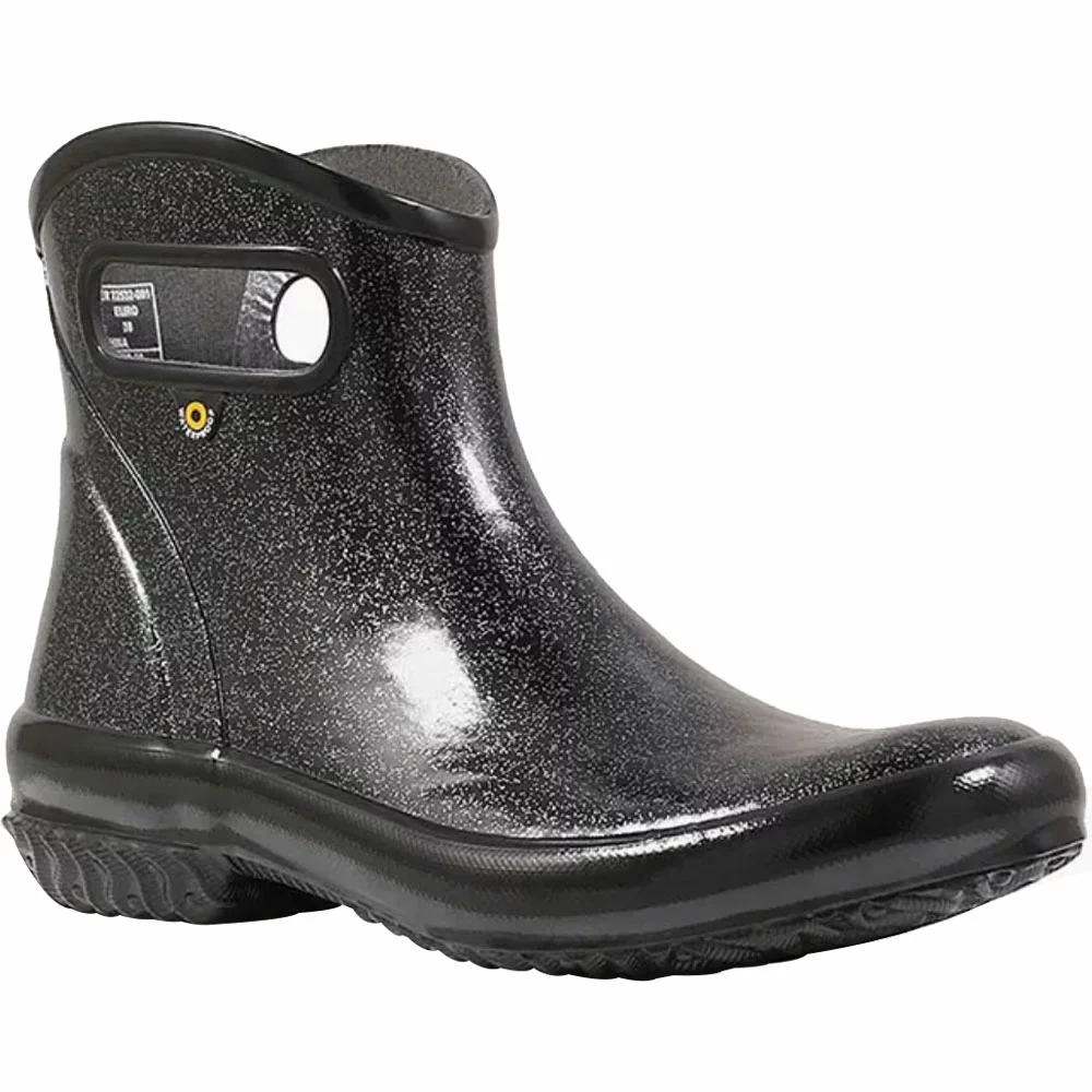 Bogs Boots Bogs Rainboot Ankle Rain Boots - Womens Black - Image 2