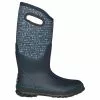 Bogs Boots Bogs Classic Tall Twinkle Rubber Boots - Womens Dark Blue Multi