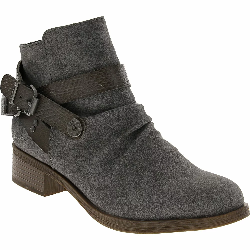Blowfish Veto Casual Boots - Womens Grey Prospector Steel Grey Dyecut - Image 2