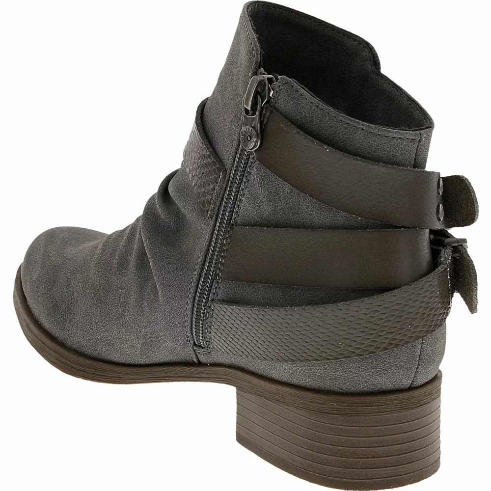 Blowfish Veto Casual Boots - Womens Grey Prospector Steel Grey Dyecut - Image 3