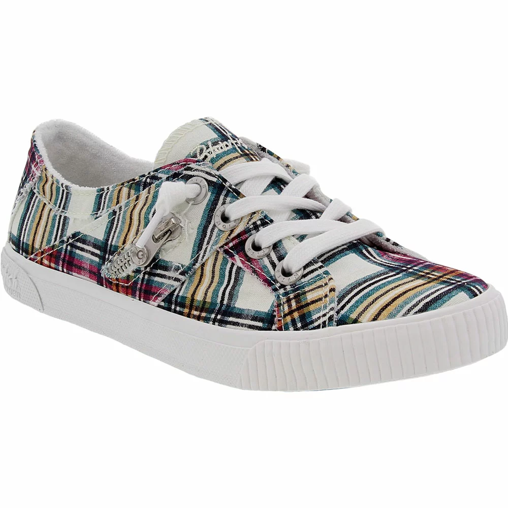 Blowfish Fruit Lifestyle Shoes - Womens Cream Ivy League Plaid - Image 2
