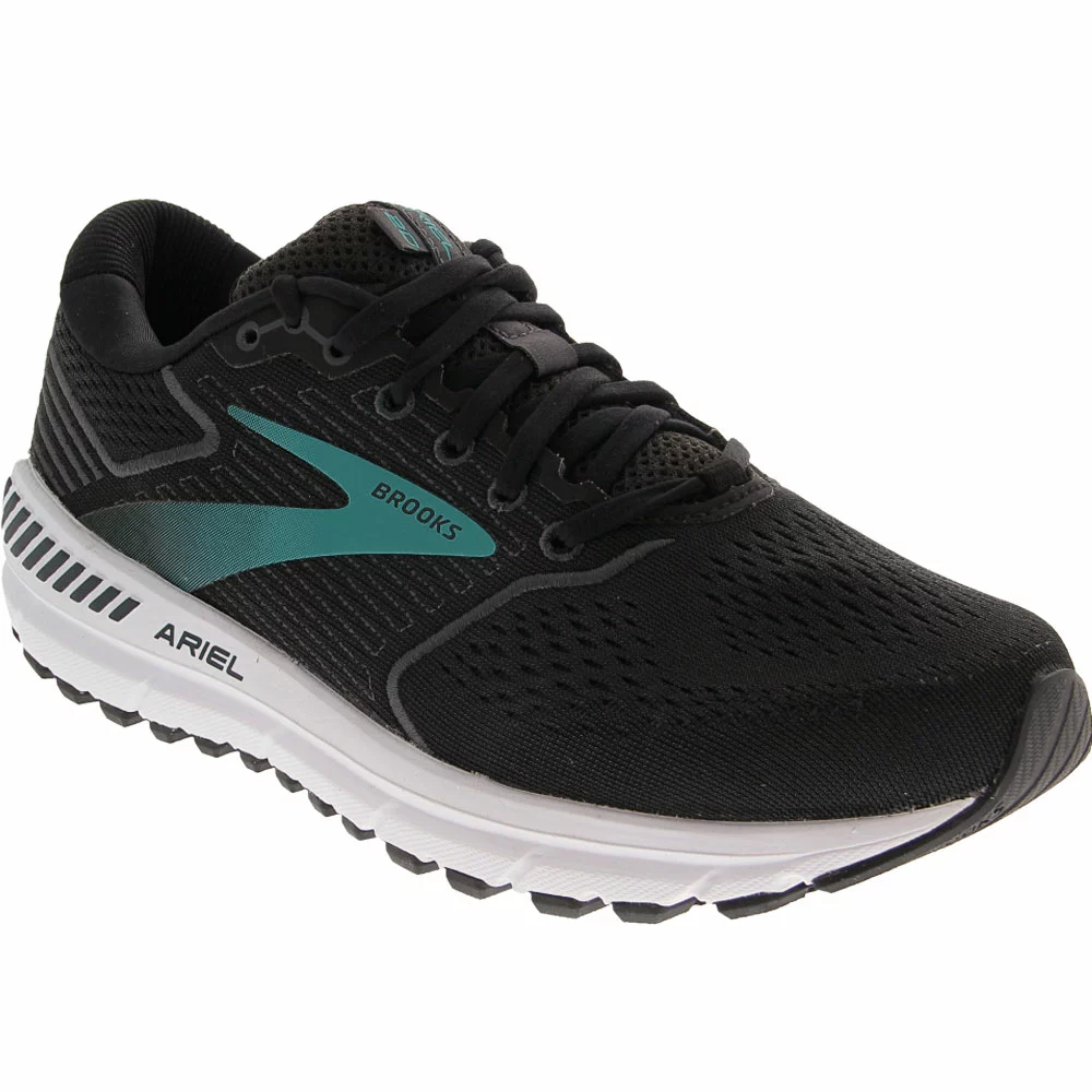 Brooks Ariel 20 Running Shoes - Womens Black Blue - Image 2