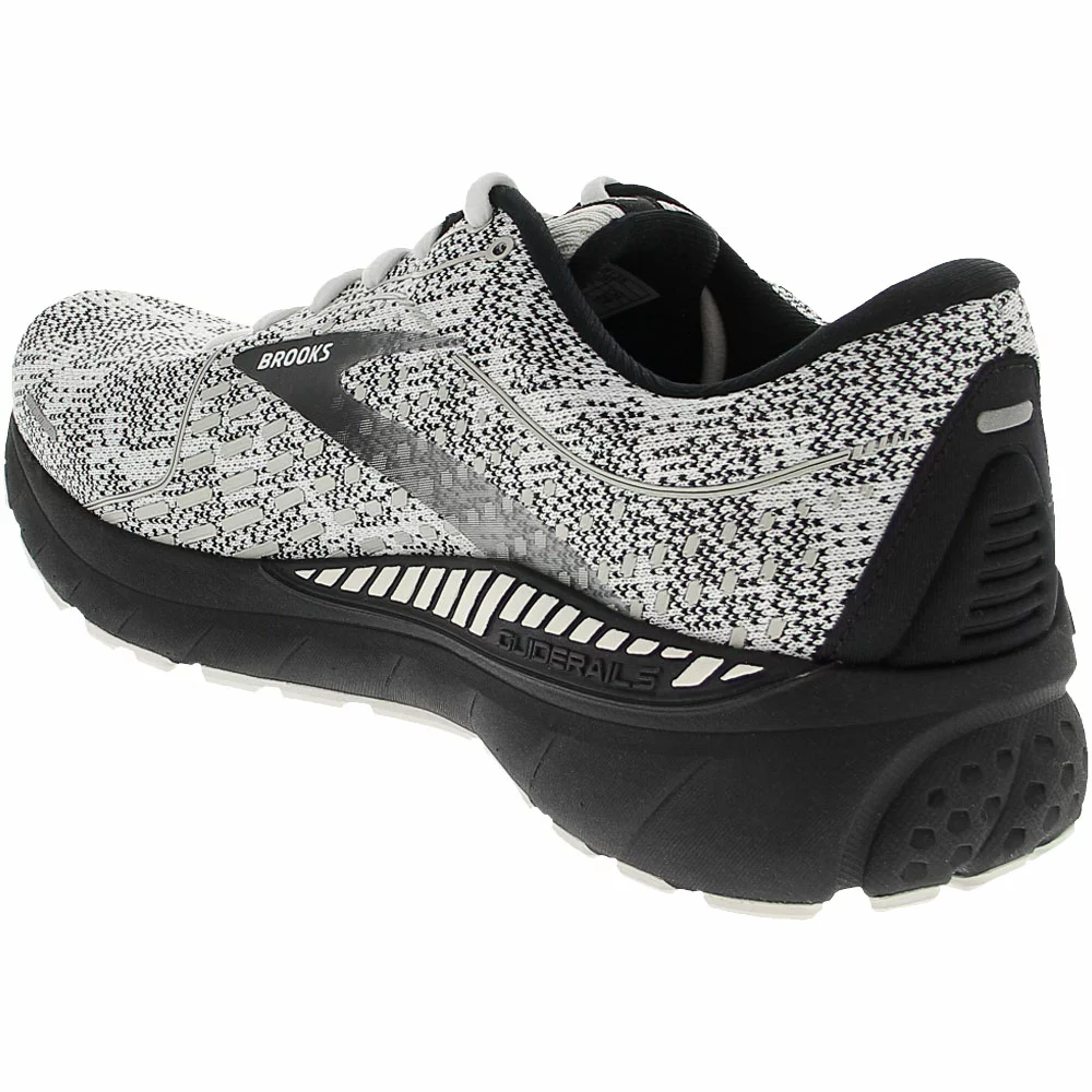 Brooks Adrenaline GTS 21 Running Shoes - Womens White Grey Black - Image 3