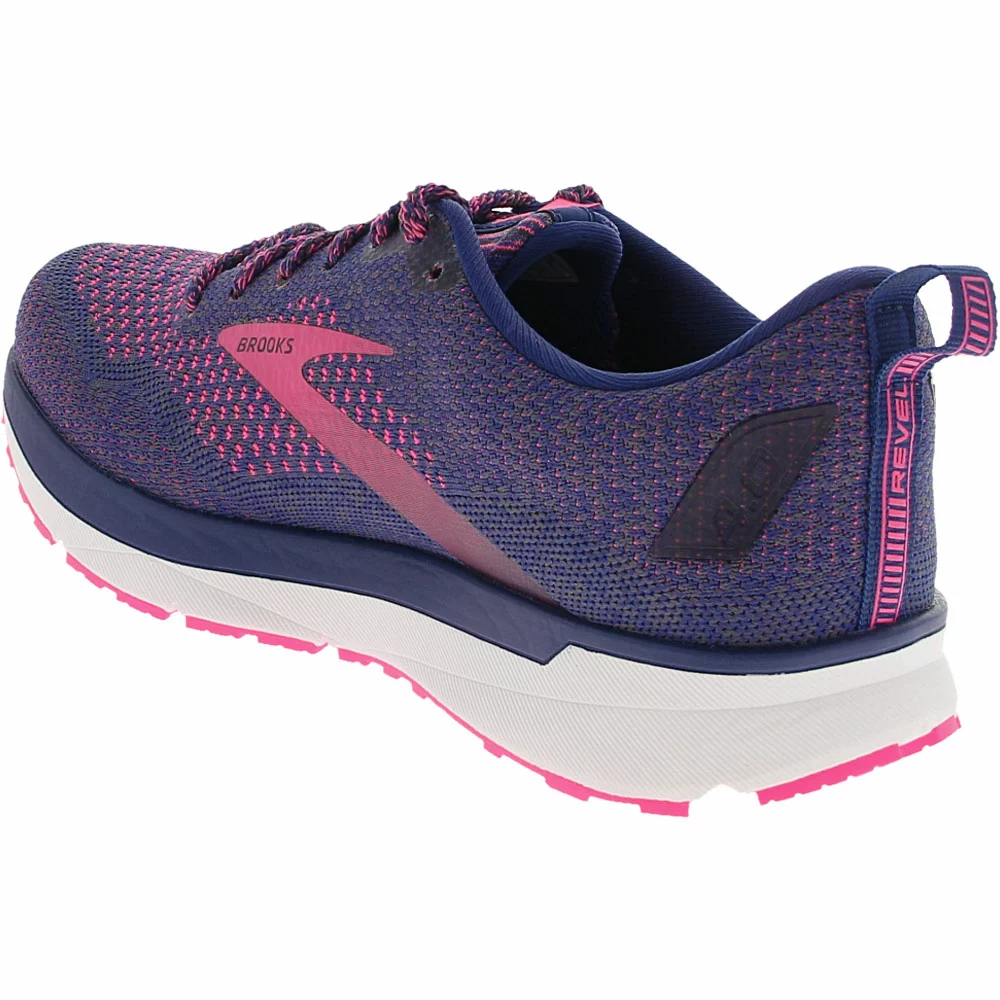 Brooks Revel 4 Running Shoes - Womens Blue - Image 3
