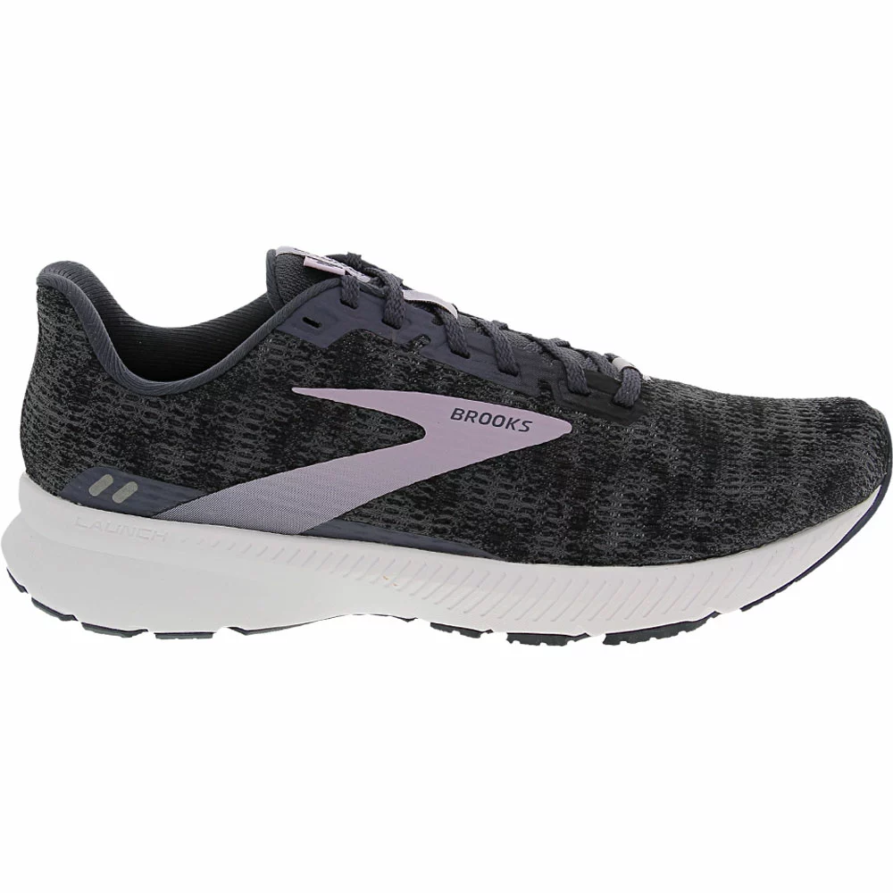 Brooks Launch 8 Running Shoes - Womens Black Ombre Iris