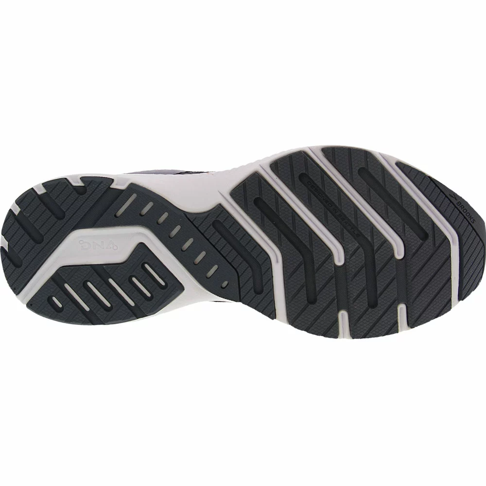Brooks Launch 8 Running Shoes - Womens Black Ombre Iris - Image 4