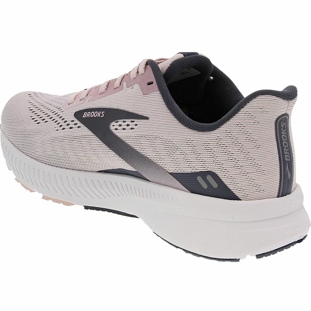 Brooks Launch 8 Running Shoes - Womens Primrose Ombre Metallic - Image 3