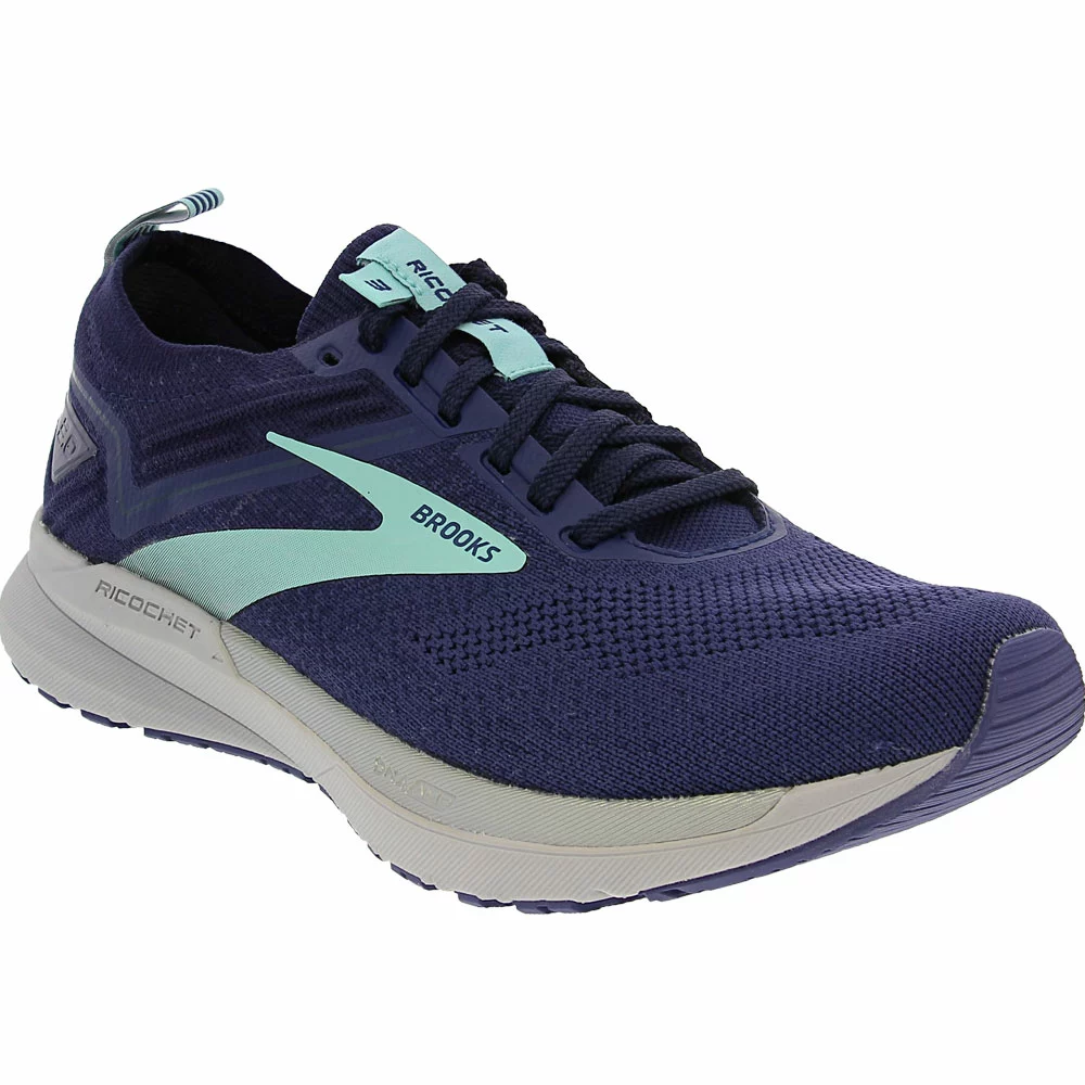 Brooks Ricochet 3 Running Shoes - Womens Peacoat - Image 2