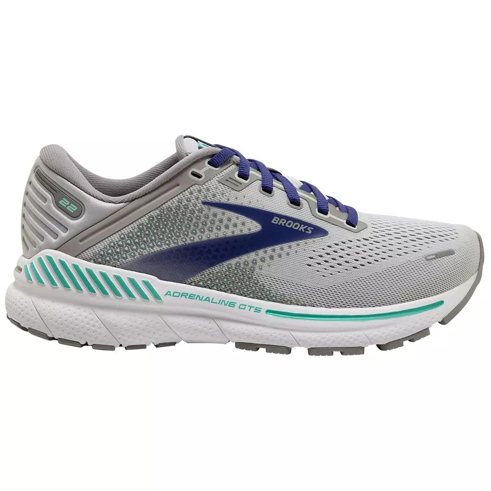 Brooks Adrenaline GTS 22 Running Shoes - Womens Alloy