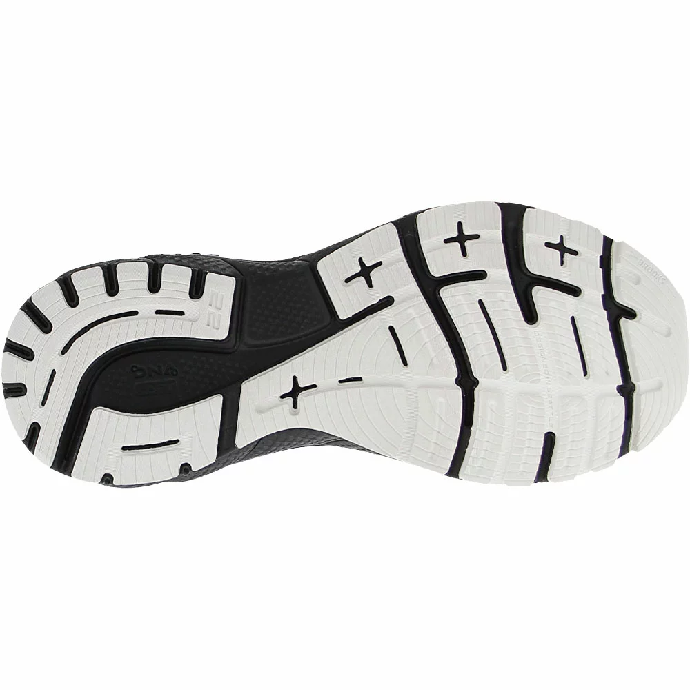 Brooks Adrenaline GTS 22 Running Shoes - Womens White Grey Black - Image 4