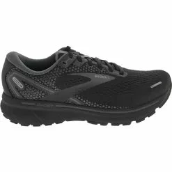 Brooks Ghost 14 Running Shoes - Womens Black Black Ebony