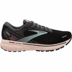Brooks Ghost 14 Running Shoes - Womens Black Pearl