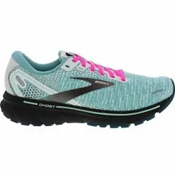Brooks Ghost 14 Running Shoes - Womens White Black