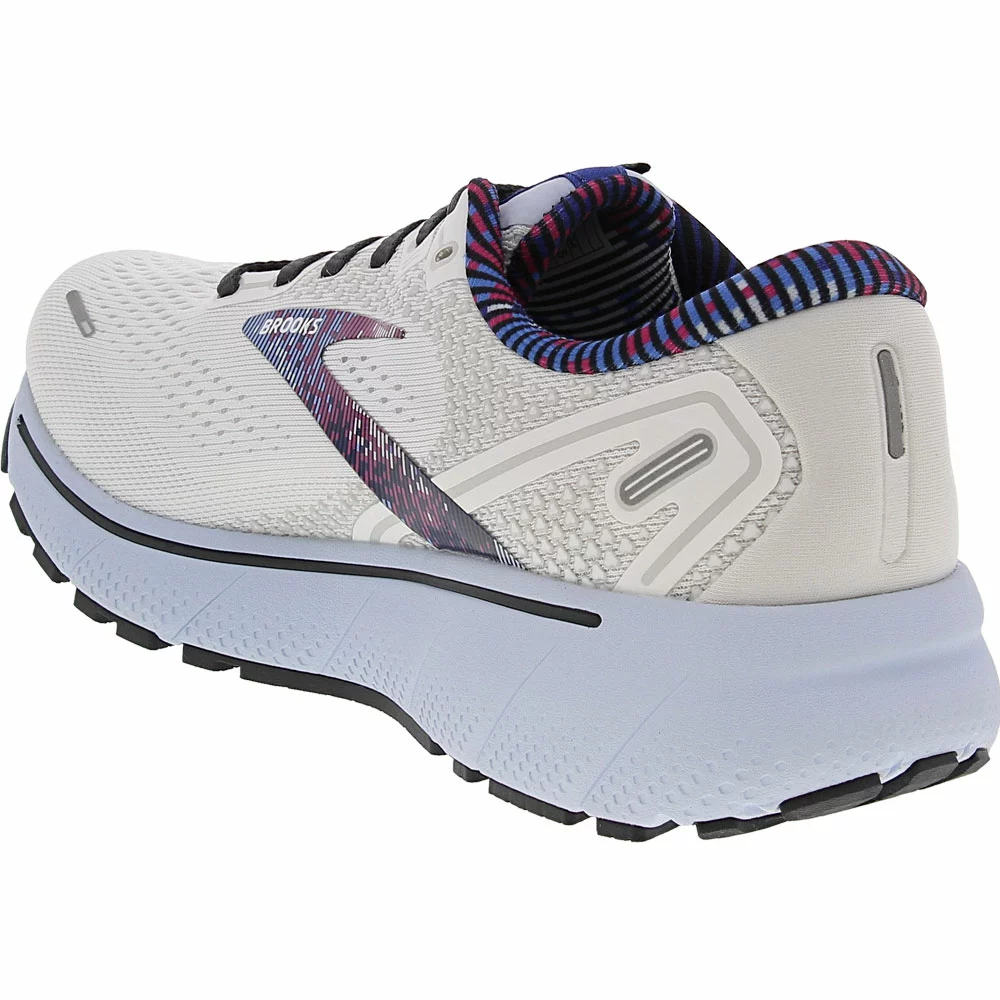 Brooks Ghost 14 Running Shoes - Womens White Ebony - Image 3