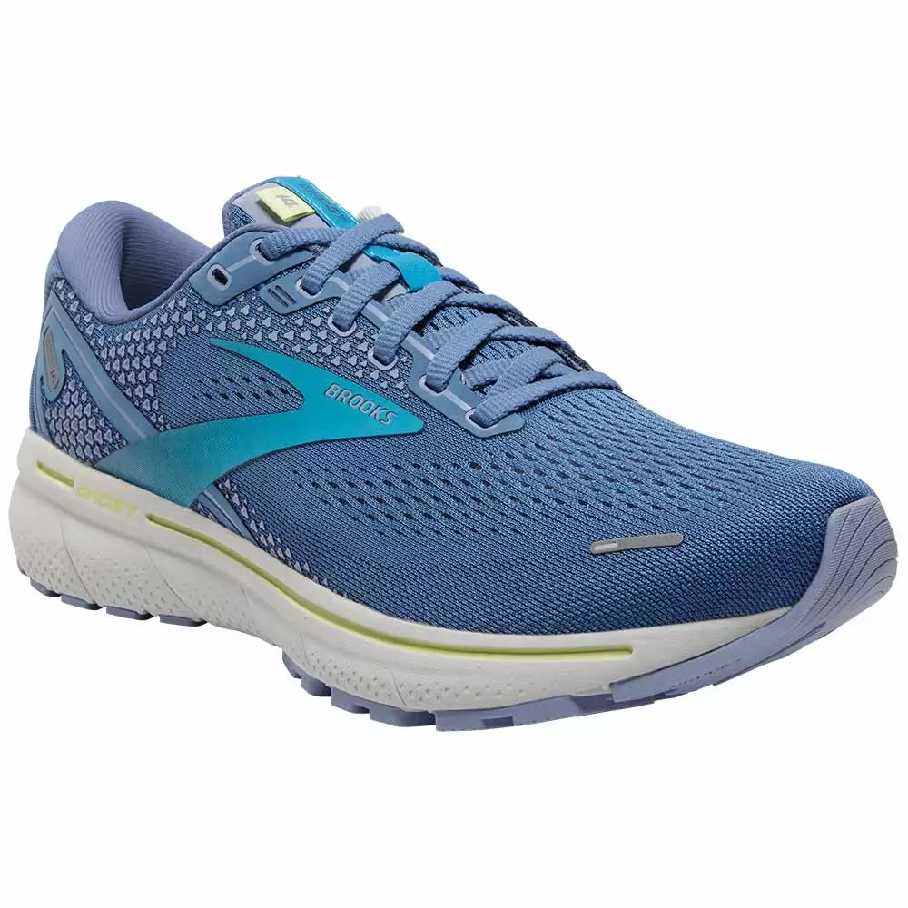 Brooks Ghost 14 Running Shoes - Womens Blue - Image 2