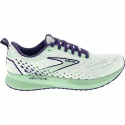 Brooks Levitate 5 Running Shoes - Womens White Navy
