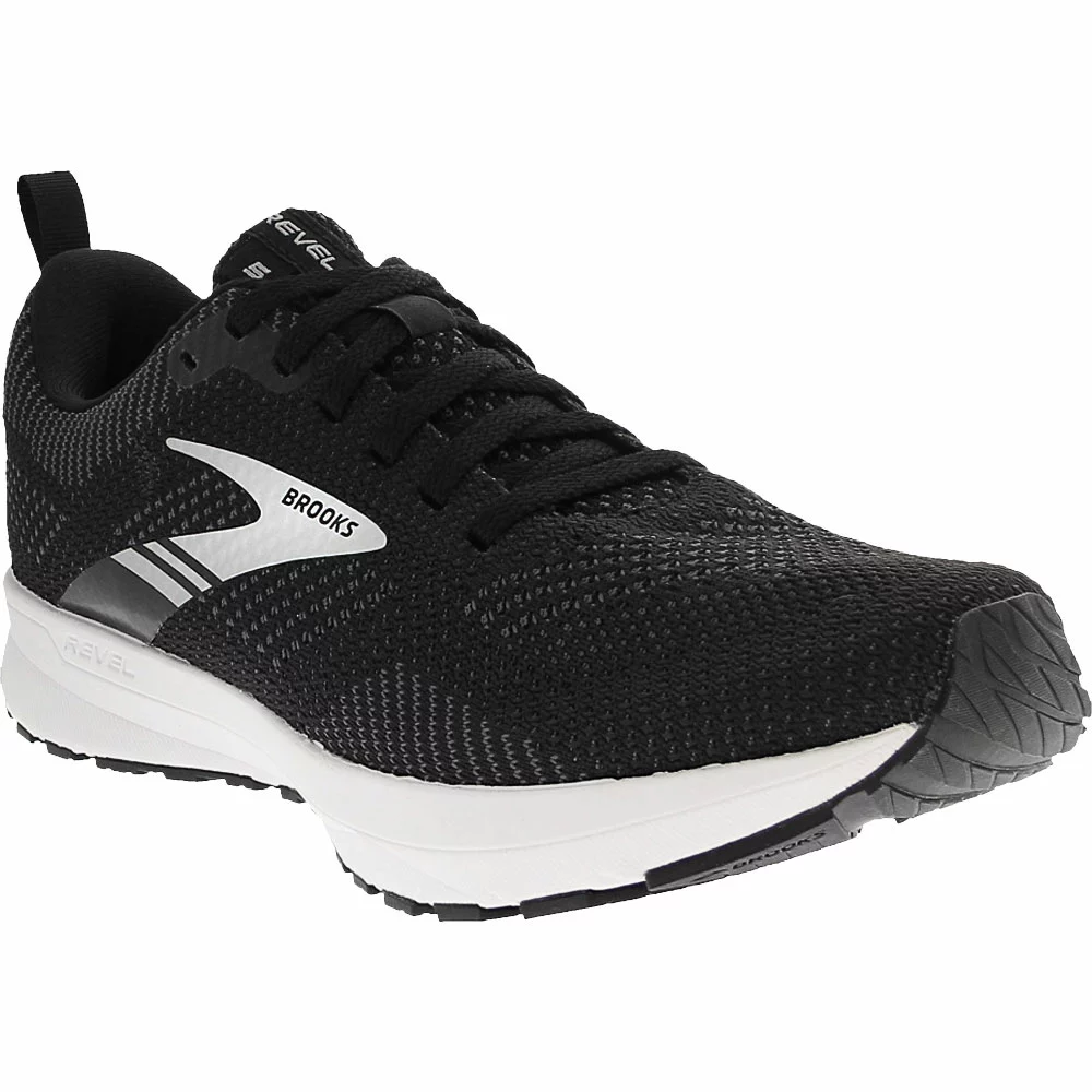 Brooks Revel 5 Running Shoes - Womens Black - Image 2