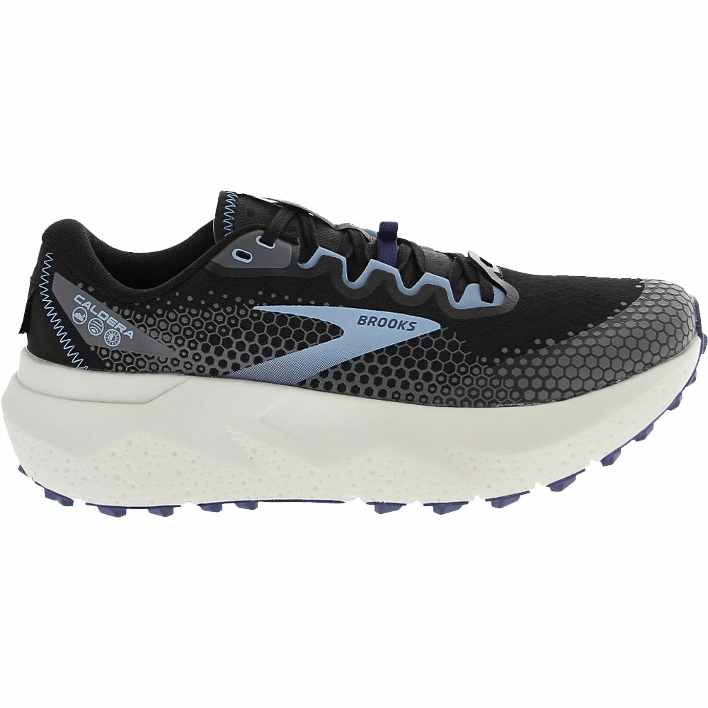 Brooks Caldera 6 Trail Running Shoes - Womens Black Blue