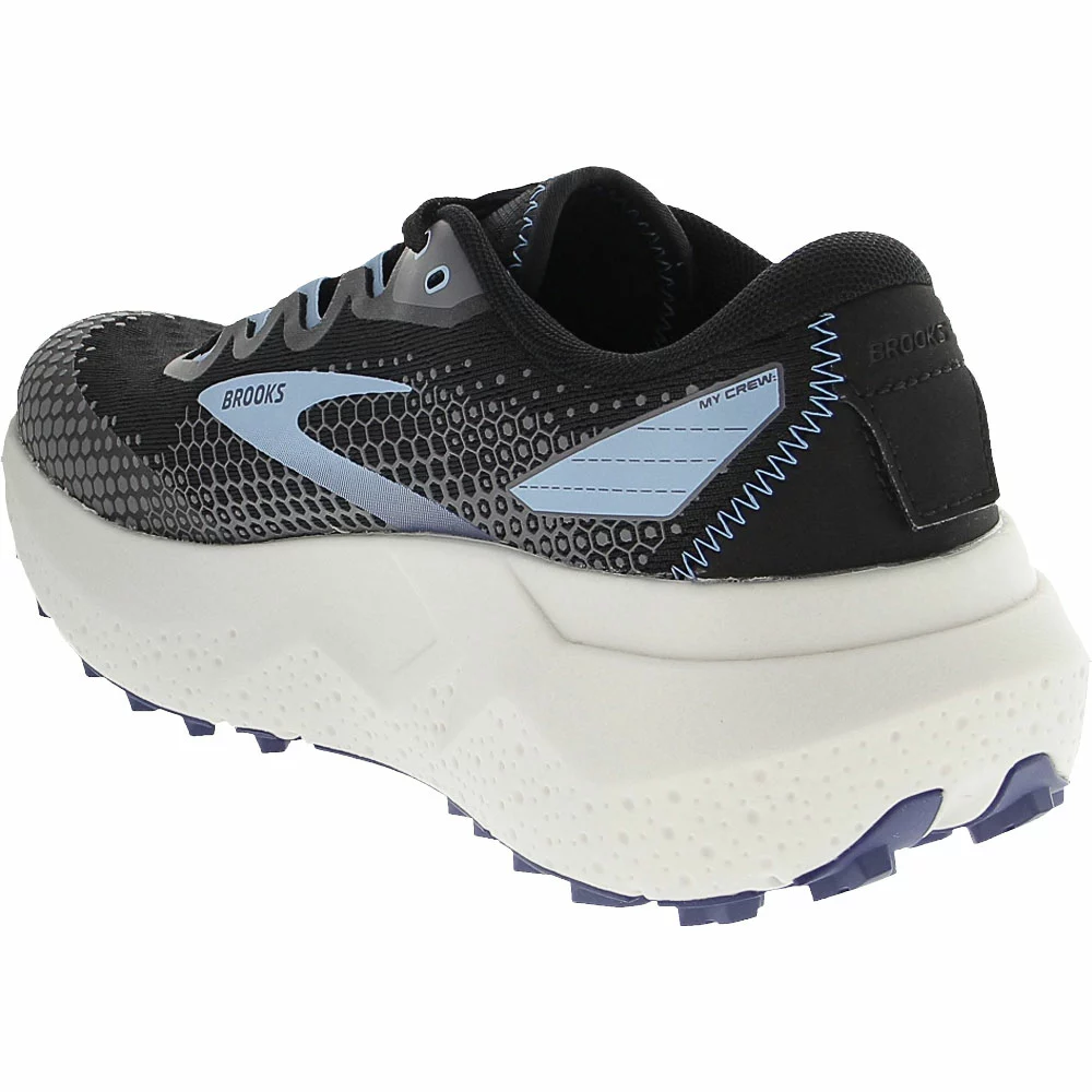 Brooks Caldera 6 Trail Running Shoes - Womens Black Blue - Image 3