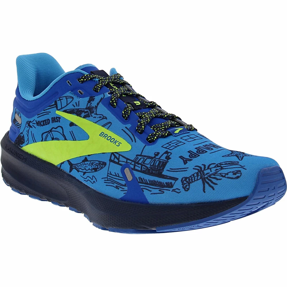Brooks Launch 9 Running Shoes - Womens Boston Blue - Image 2