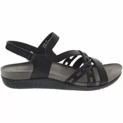 BareTraps Jewel Ankle Strap Sandal - Womens Black Dark Grey