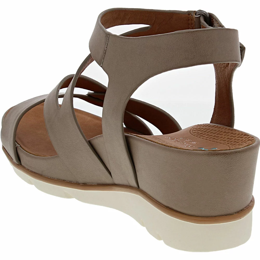 BareTraps Laurie Wedge Womens Sandals Grey - Image 3
